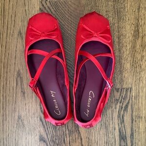 Circus by Sam Edelman Red Ballet Flats
